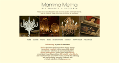 Desktop Screenshot of mammamelina.com